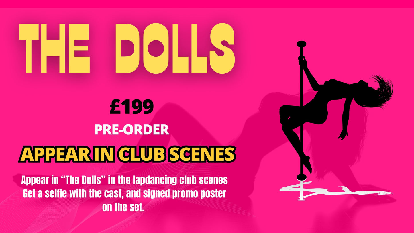 EXTRA ROLE in CLUB SCENES in PSYCHO SEX DOLLS