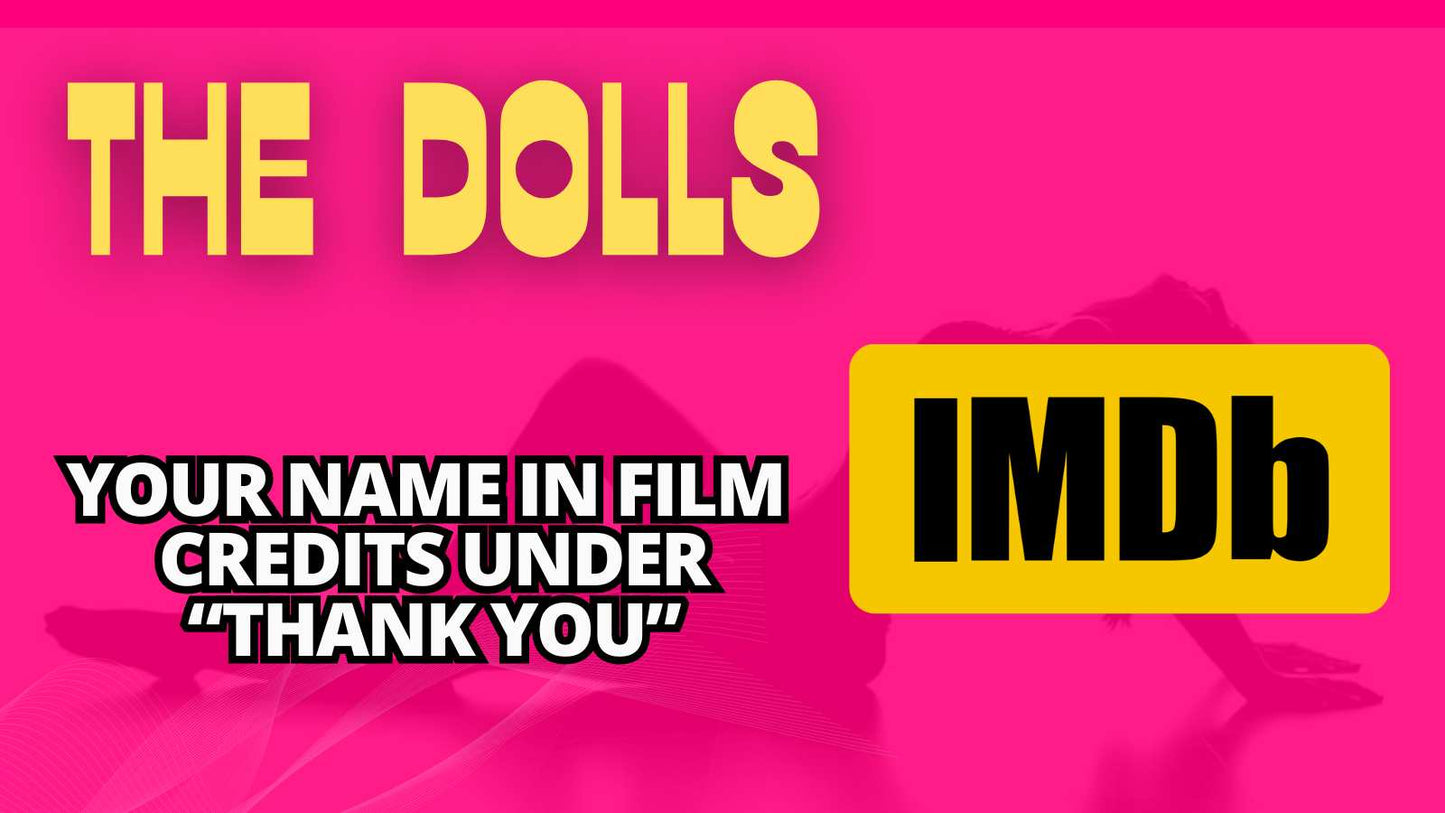 Thank you credit in "The Dolls"