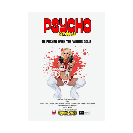 Psycho S*X Dolls movie poster (Get your name on poster!)