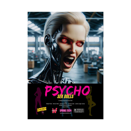 Psycho S*X Dolls poster-Limited Edition (1/1)