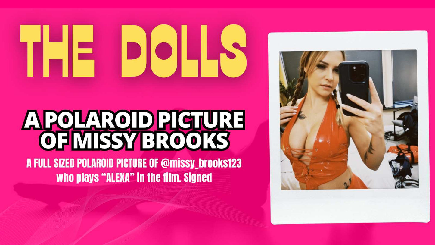 POLAROID PICTURE OF "ALEXA"