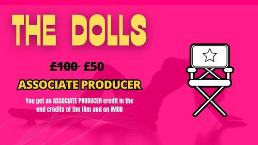 ASSOCIATE PRODUCER credit in THE DOLLS film