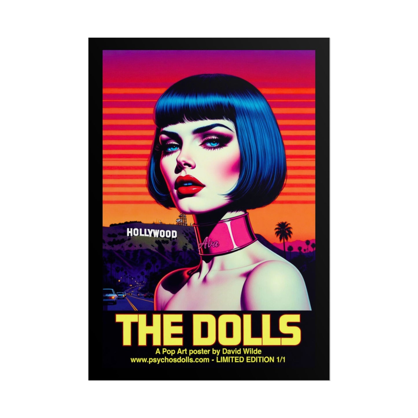 The Dolls Pop Art Poster (A2) Limited Edition 1/1
