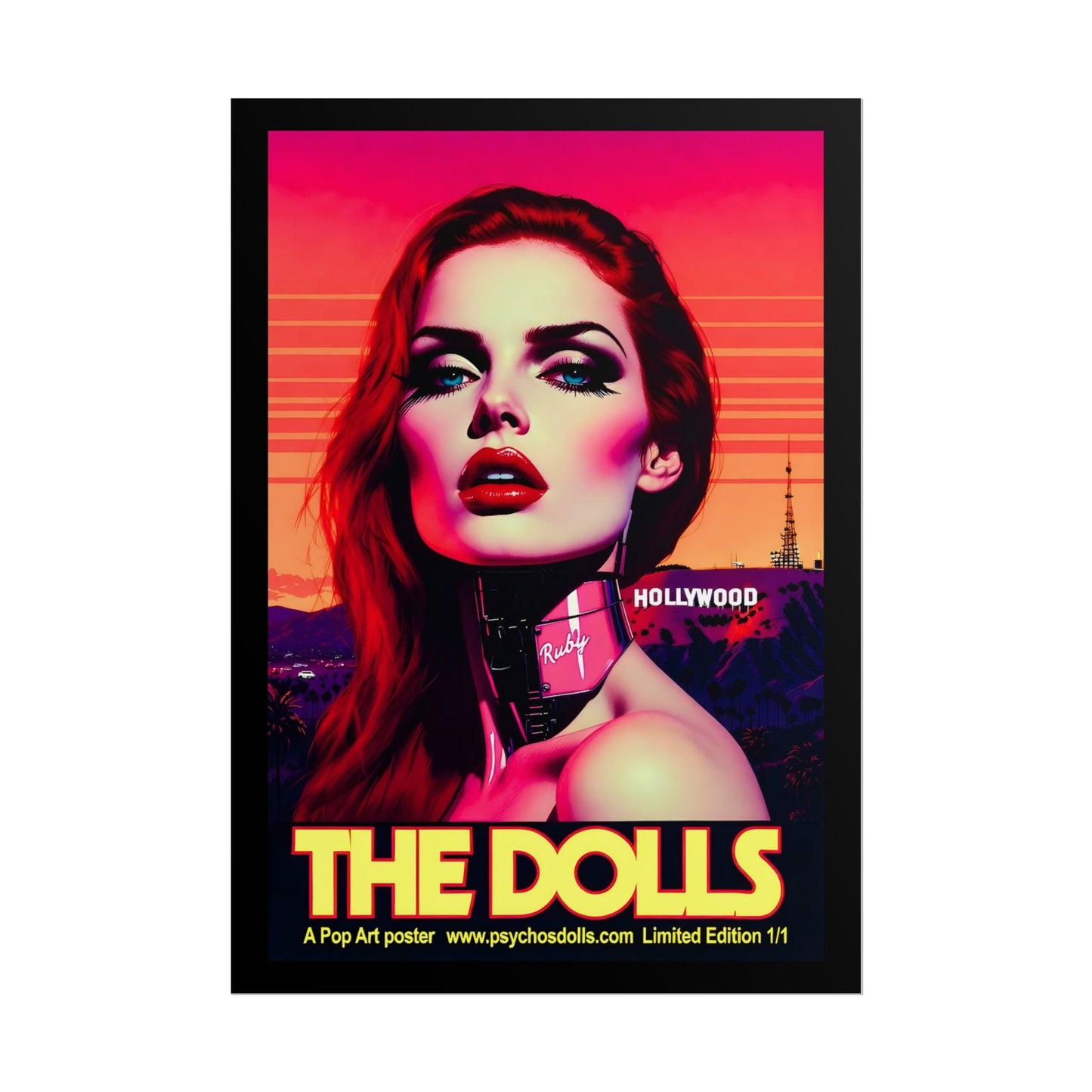 The Dolls Pop Art Poster (A2) Limited Edition 1/1