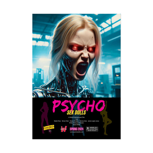 Psycho S*X Dolls poster-Limited Edition (1/1)