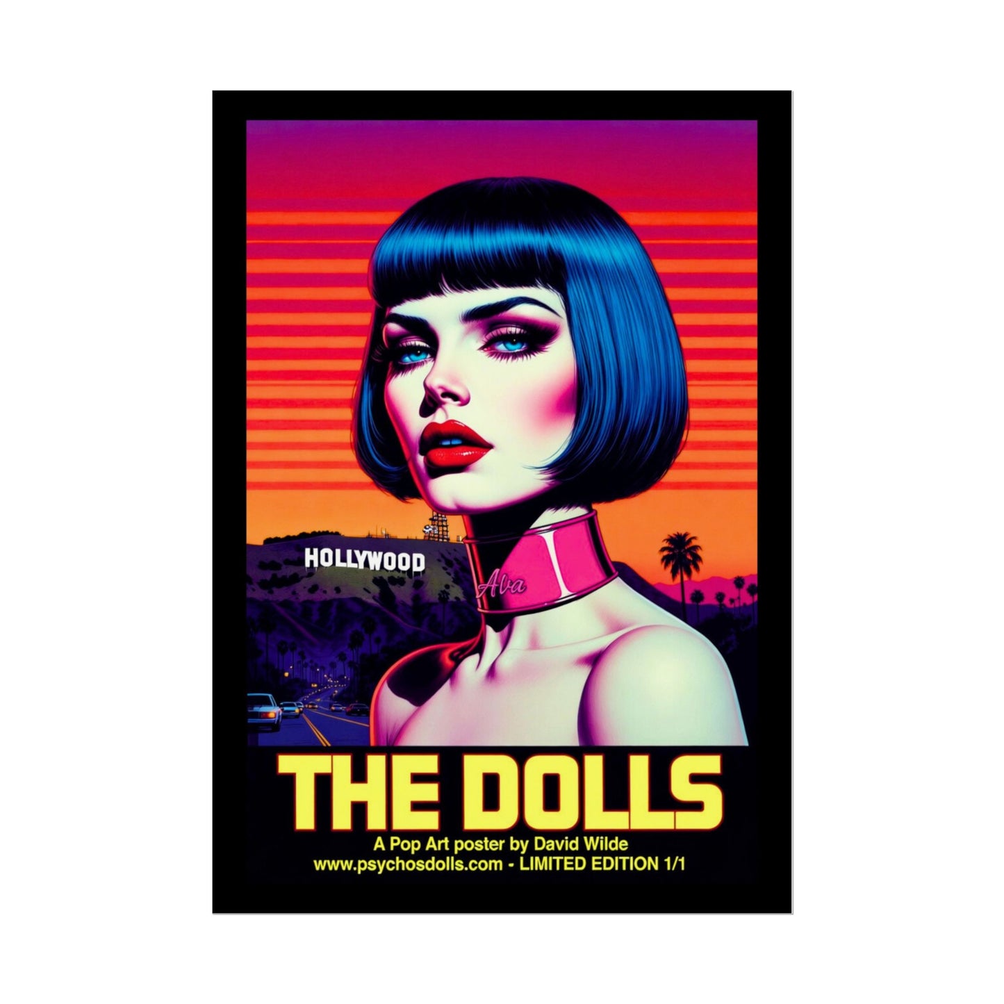 The Dolls Pop Art Poster (A2) Limited Edition 1/1