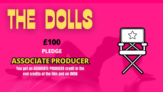 ASSOCIATE PRODUCER credit in THE DOLLS film
